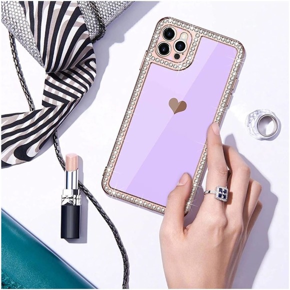 Luxury Diamond Glitter Case for iPhone 12 Pro - Picture 1 of 12